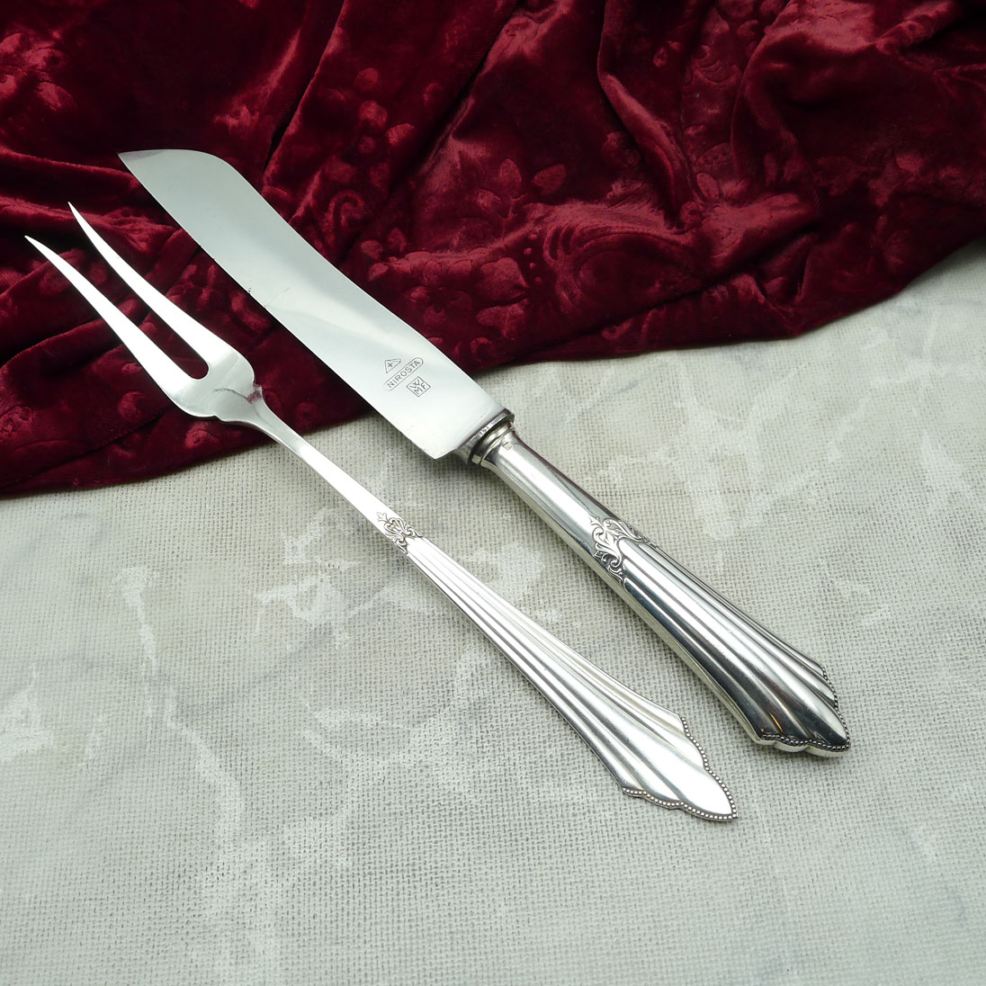 WMF 900 Fächer Tranchierbesteck 90 versilbert