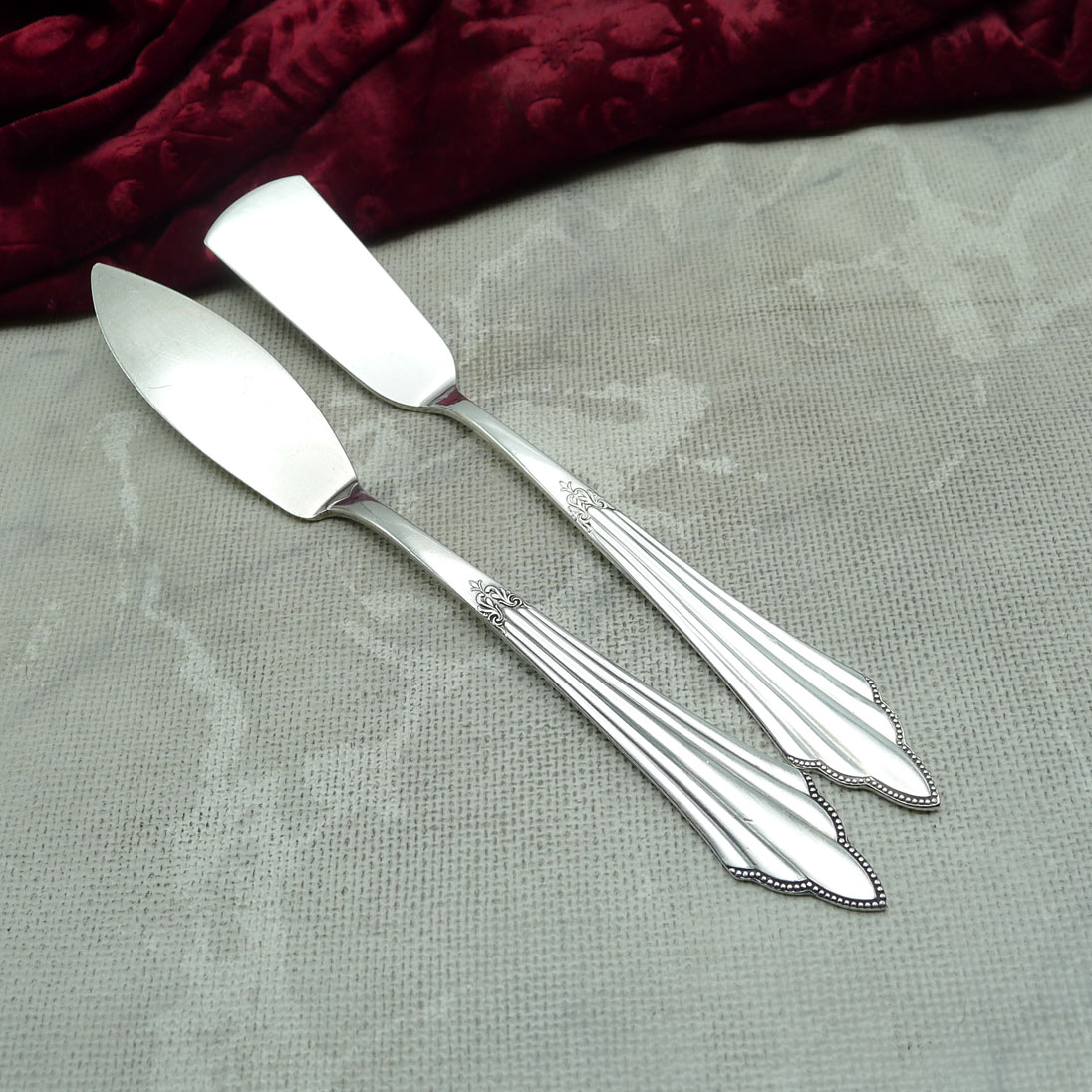 WMF 900 Fächer Butter und Käsemesser 90 versilbert