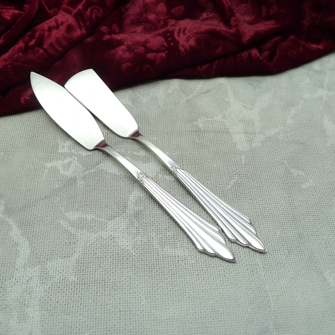 WMF 900 Fächer Butter und Käsemesser 90 versilbert