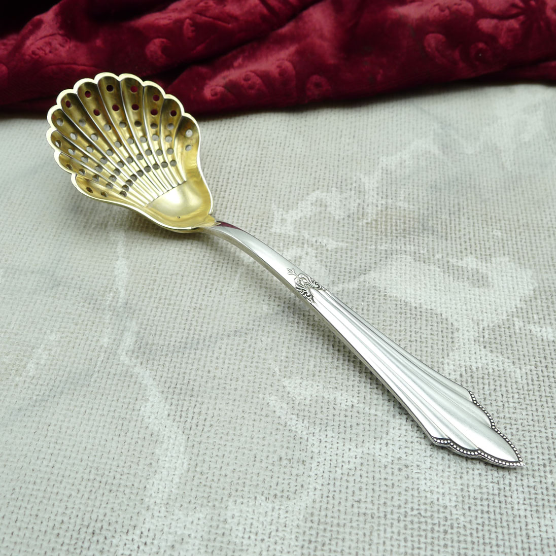 WMF 900 Fächer Zuckerstreulöffel 90 versilbert