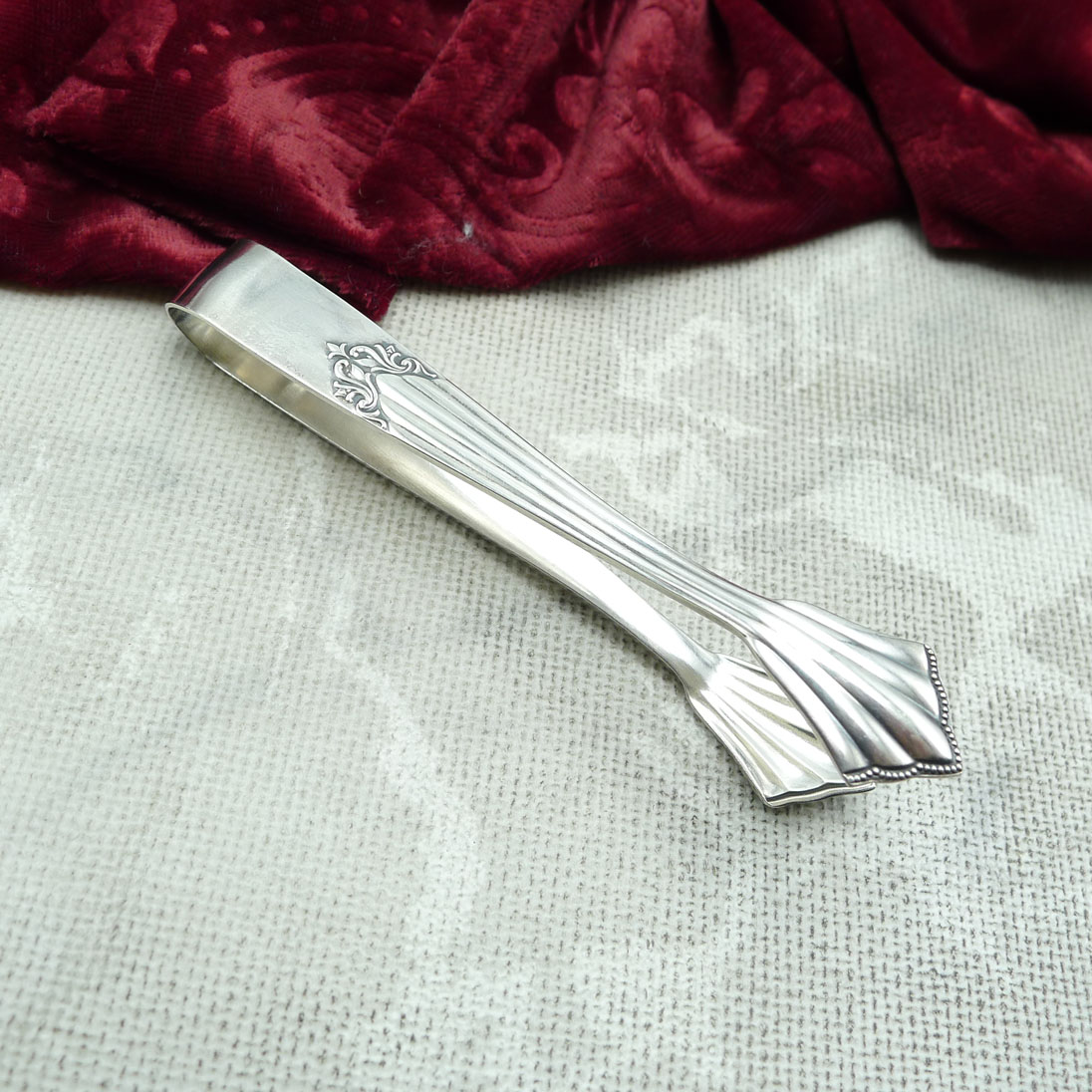 WMF 900 Fächer Zuckerzange 90 versilbert