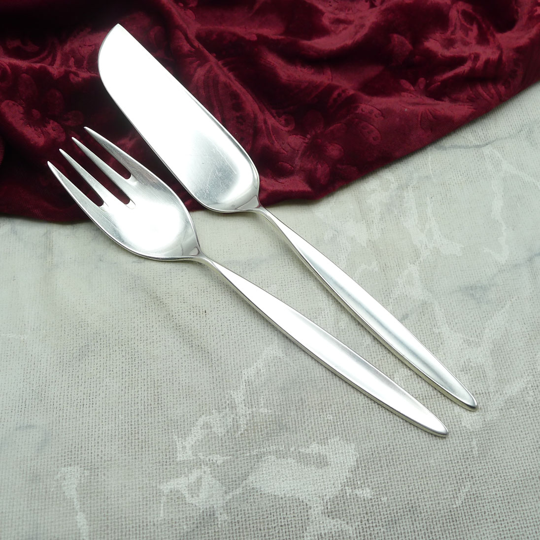 Bruckmann 766 Palace Fischvorlegebesteck 90 versilbert