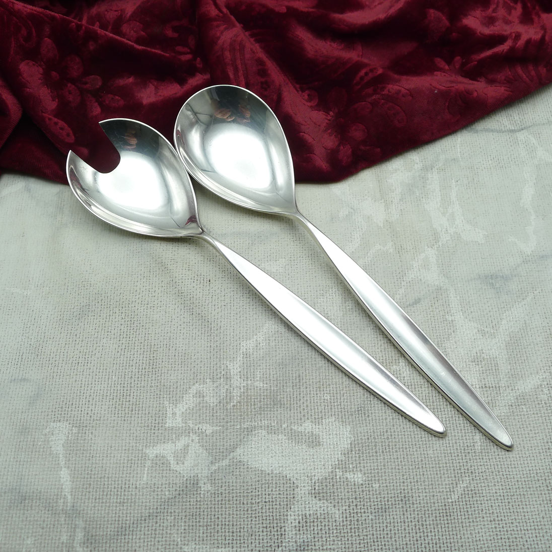 Bruckmann 766 Palace Salatbesteck 90 versilbert