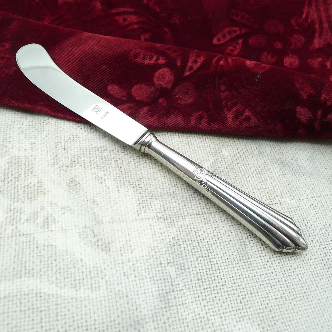 WMF 900 Fächer Buttermesser Heftgriff 90 versilbert