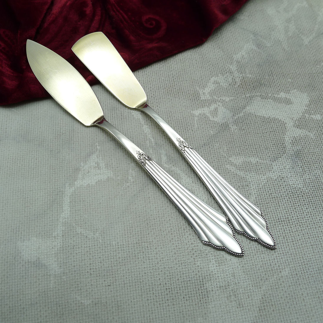 WMF 900 Fächer Butter und Käsemesser Schwalbe 90 versilbert