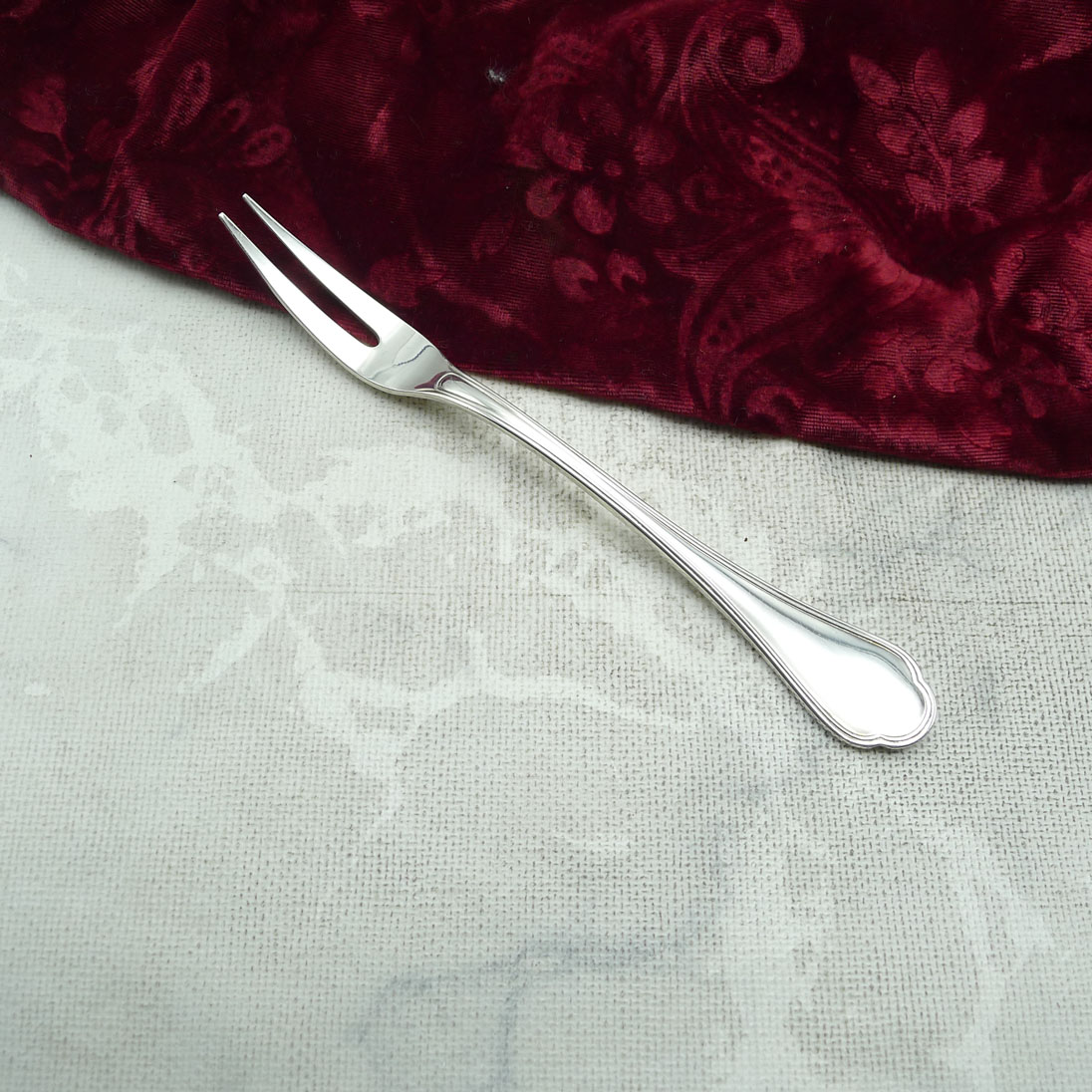 Wilkens Schloß Windsor Fleischgabel 17,5cm 150 versilbert