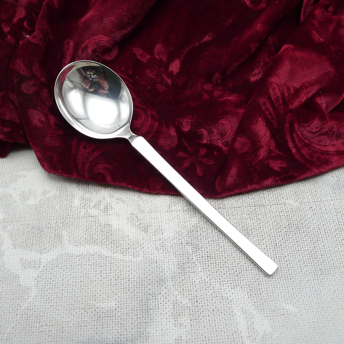 WMF New York Sahnelöffel 90 versilbert