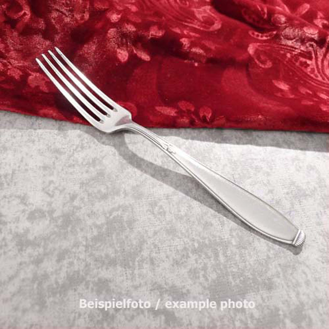 WMF 1400 Lilie Dessertgabel 18,1cm 90 versilbert