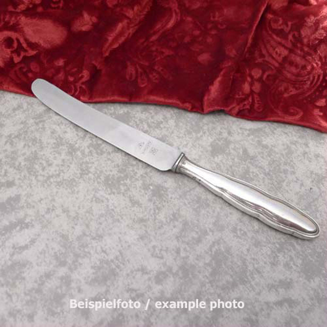 WMF 1500 Chippendale Tafelmesser 25,5cm WMF Nirosta 90 versilber