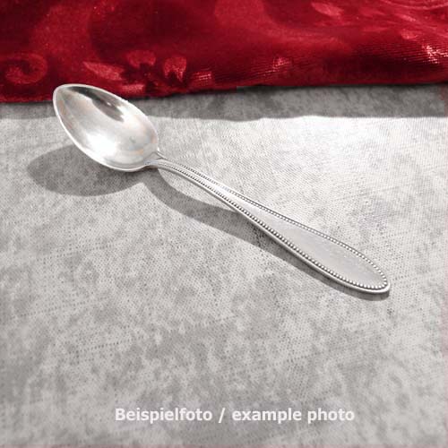 WMF 500 Perlrand Mokkalöffel 10,6cm versilbert