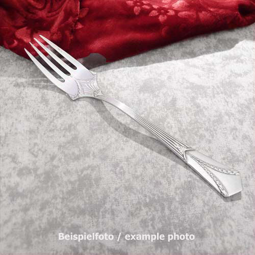 WMF 26/1000 Empire Jugendstil Fischgabel 18,4cm versilbert