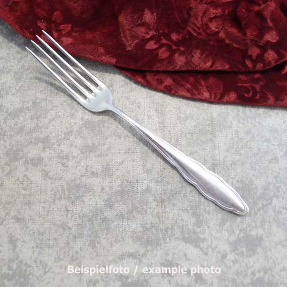 WMF 1500 Chippendale Dessertgabel 18,3cm 90 versilbert