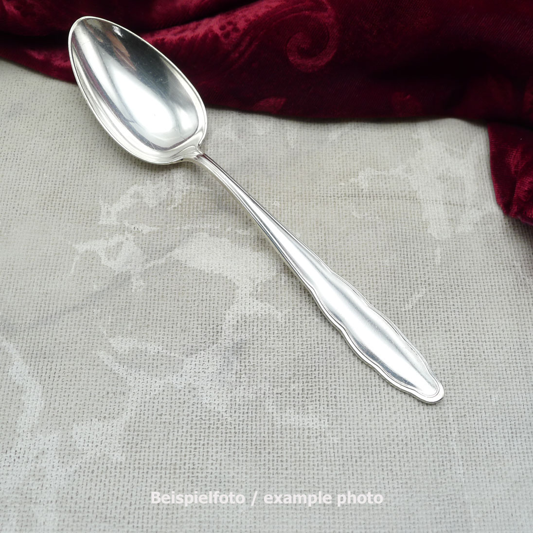 WMF 1500 Chippendale Dessertlöffel 18,5cm 90 versilbert