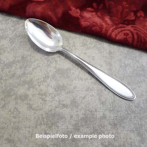 WMF 500 Perlrand Kaffeelöffel 13,5cm versilbert
