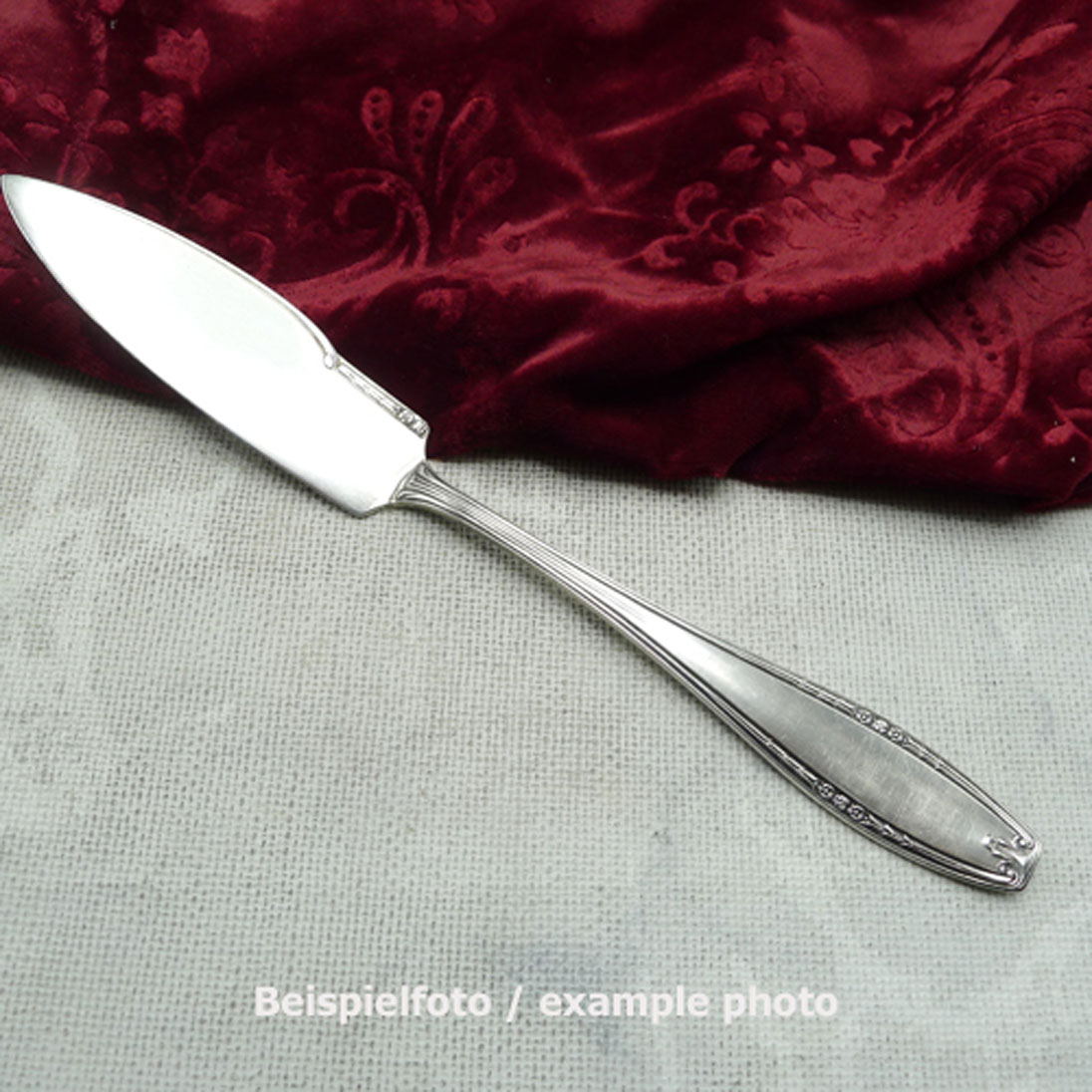 Wellner 226 Carmen Fischmesser 21,1cm versilbert