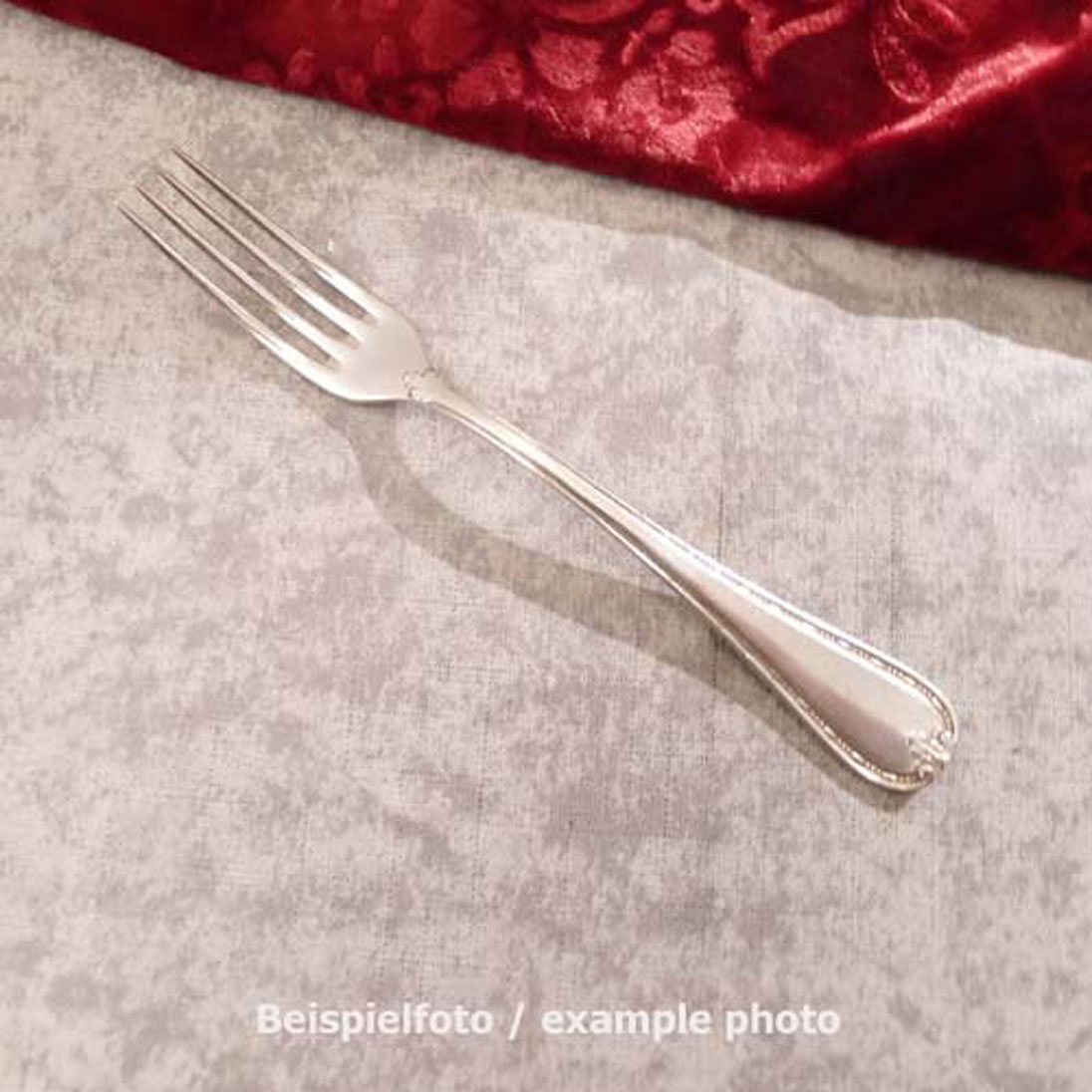 Wellner 286 Dessertgabel 18,1cm 90 versilbert