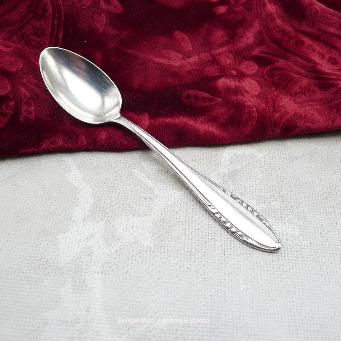Wellner 391 Kaffeelöffel 13,8cm 90 versilbert