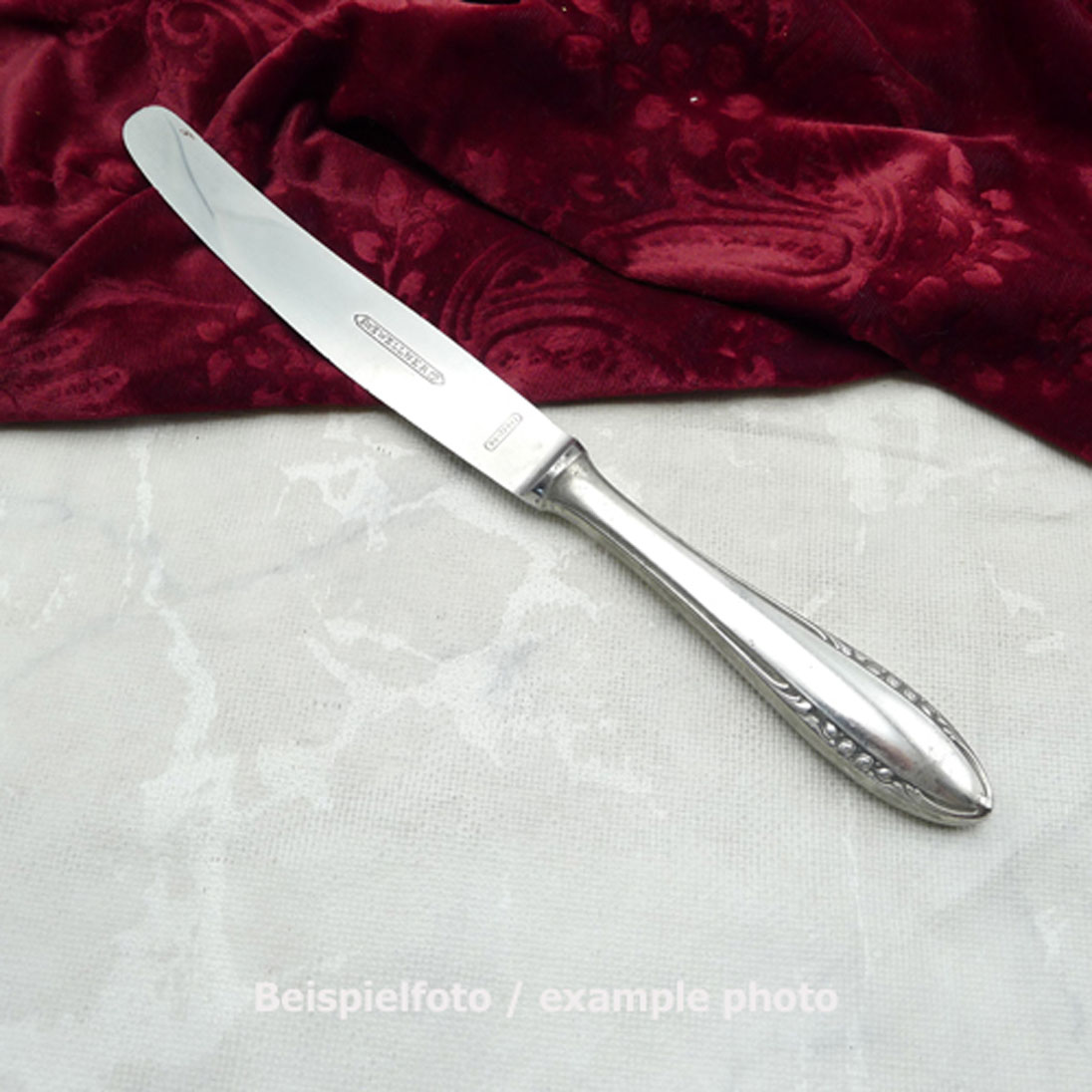 Wellner 391 Tafelmesser 25,5cm 90 versilbert rostfrei