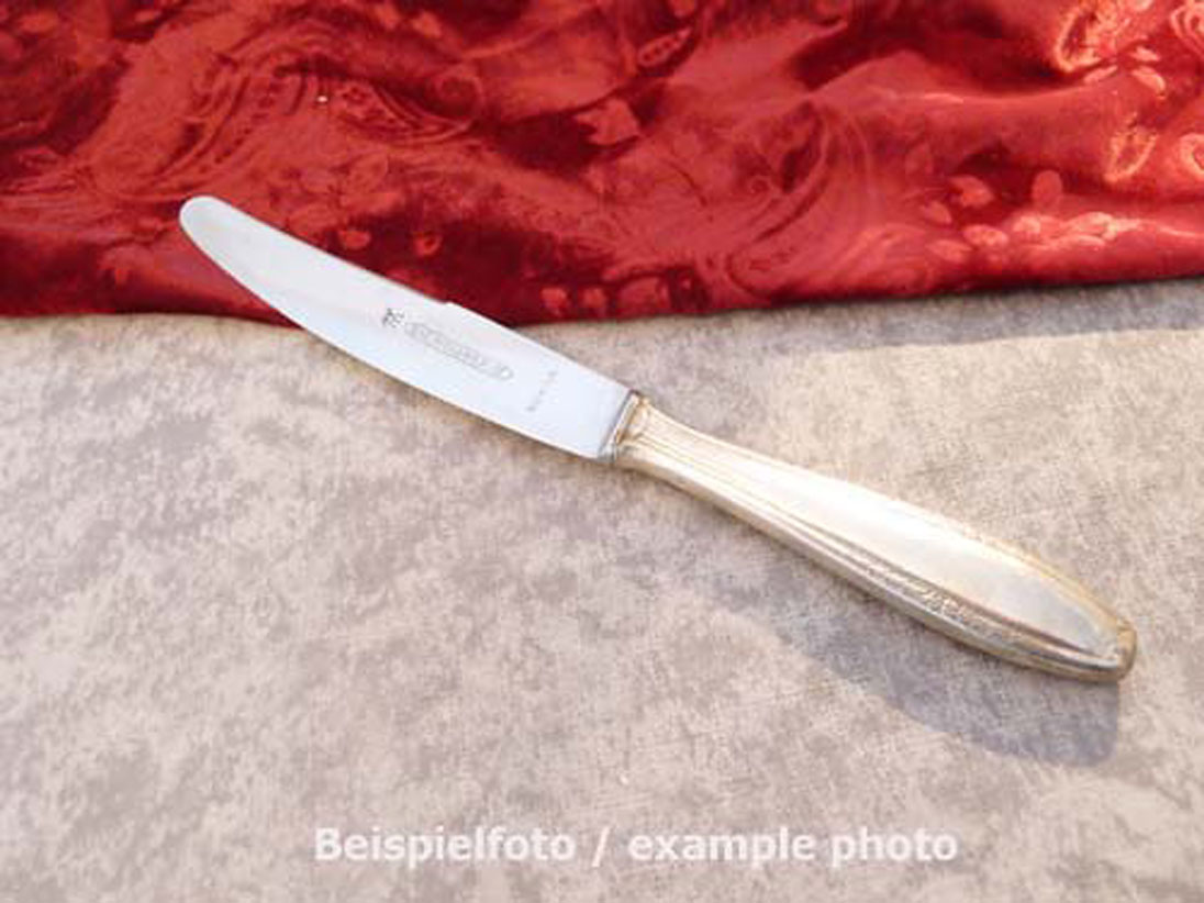 Wellner 226 Carmen Tafelmesser 25,2cm Noxida 90 versilbert