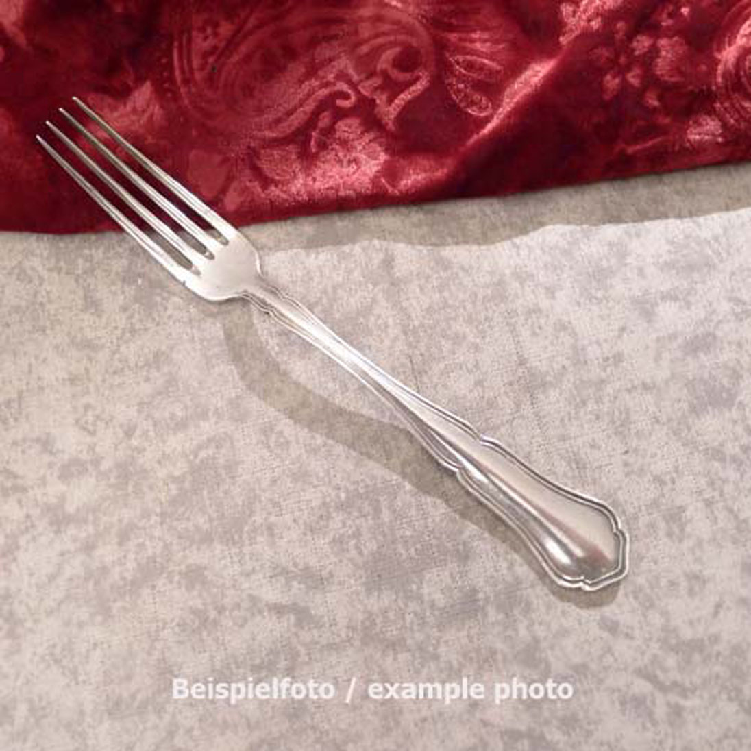 Wellner 359 Hamilton Tafelgabel 21,8cm 90 versilbert