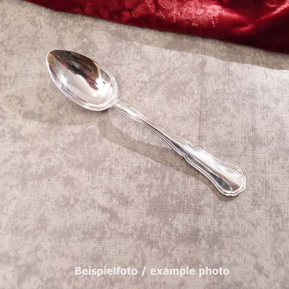 Wellner 359 Hamilton Kaffeelöffel 14,2cm 90 versilbert