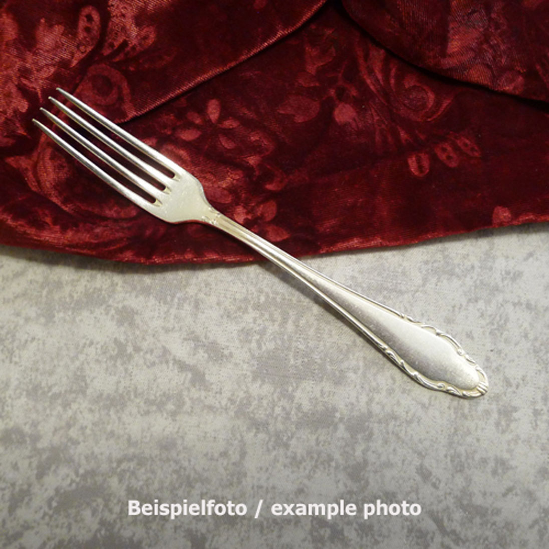 Wellner 410 Salzburg Dessertgabel 18,2cm 90 versilbert