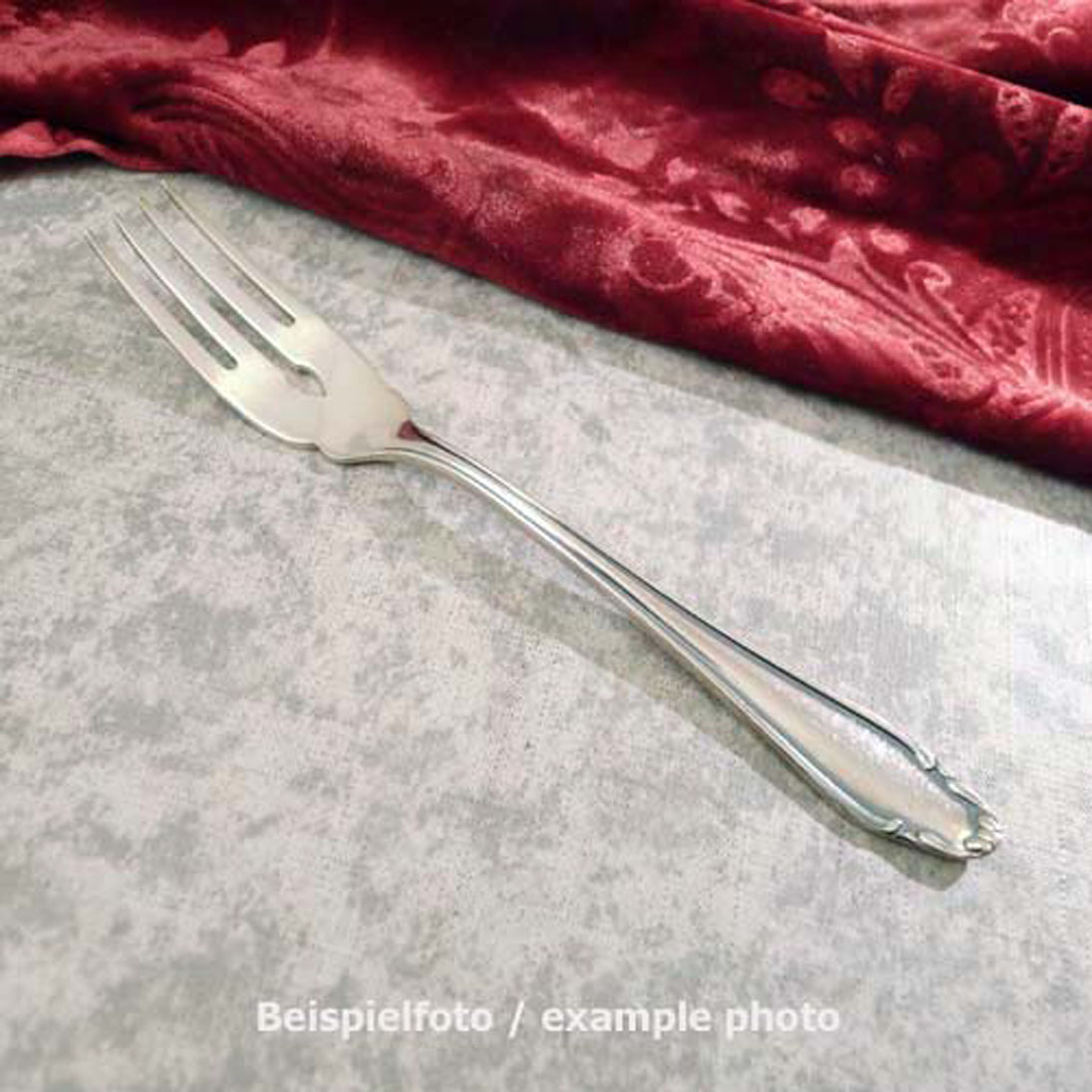 Wilkens 507 Fischgabel 17,6cm 90 versilbert