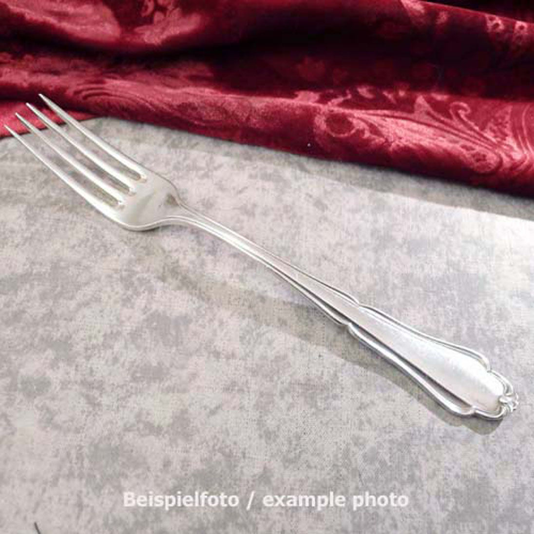 Wilkens Barbara Tafelgabel 20,5cm 90 versilbert