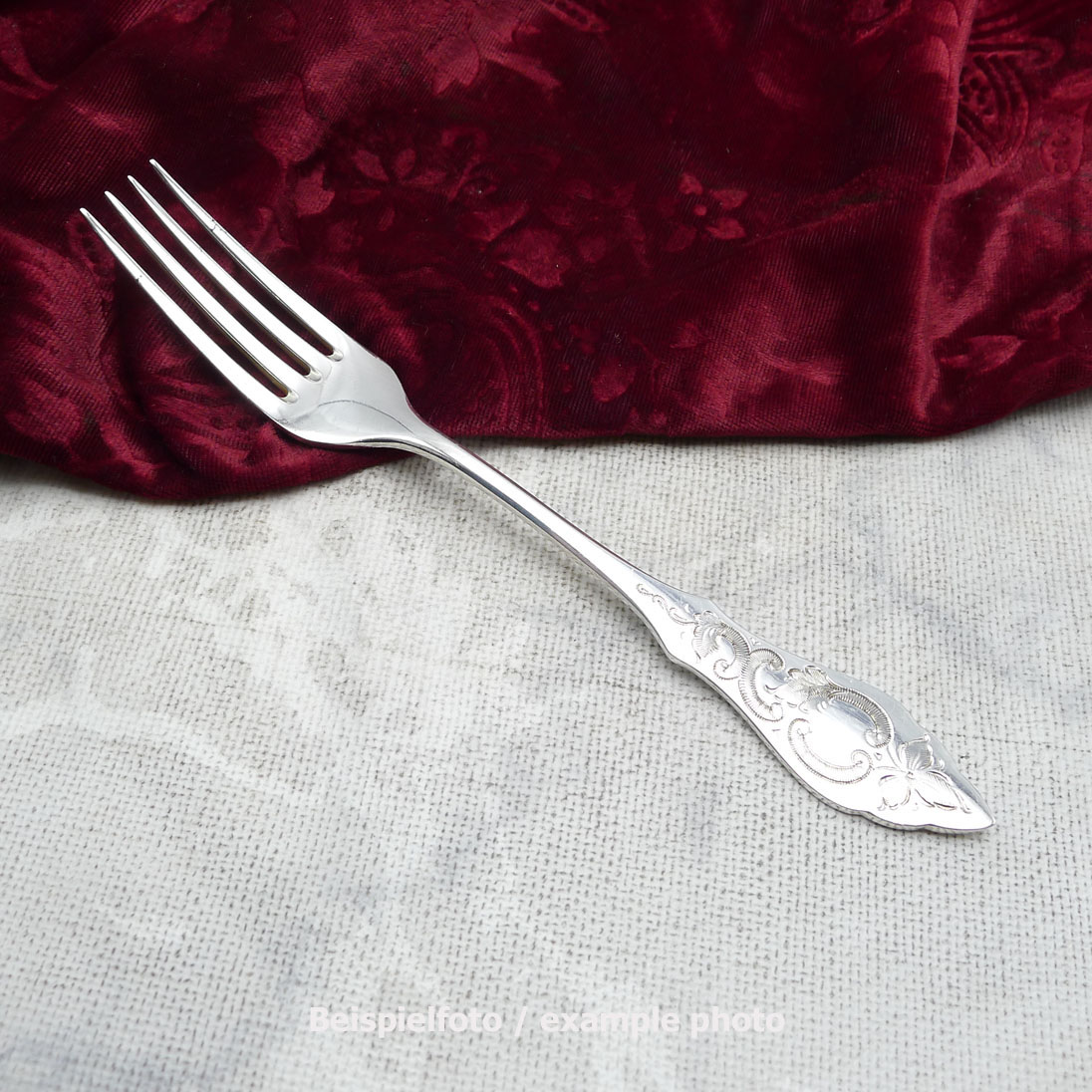 Wilkens Ostfriesen Dessertgabel 18,2cm 90 versilbert