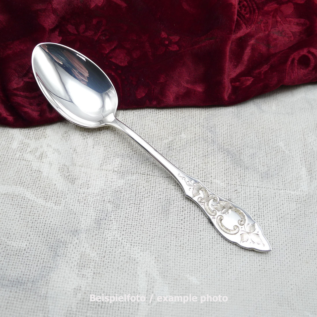 Wilkens Ostfriesen Dessertlöffel 18,2cm 90 versilbert