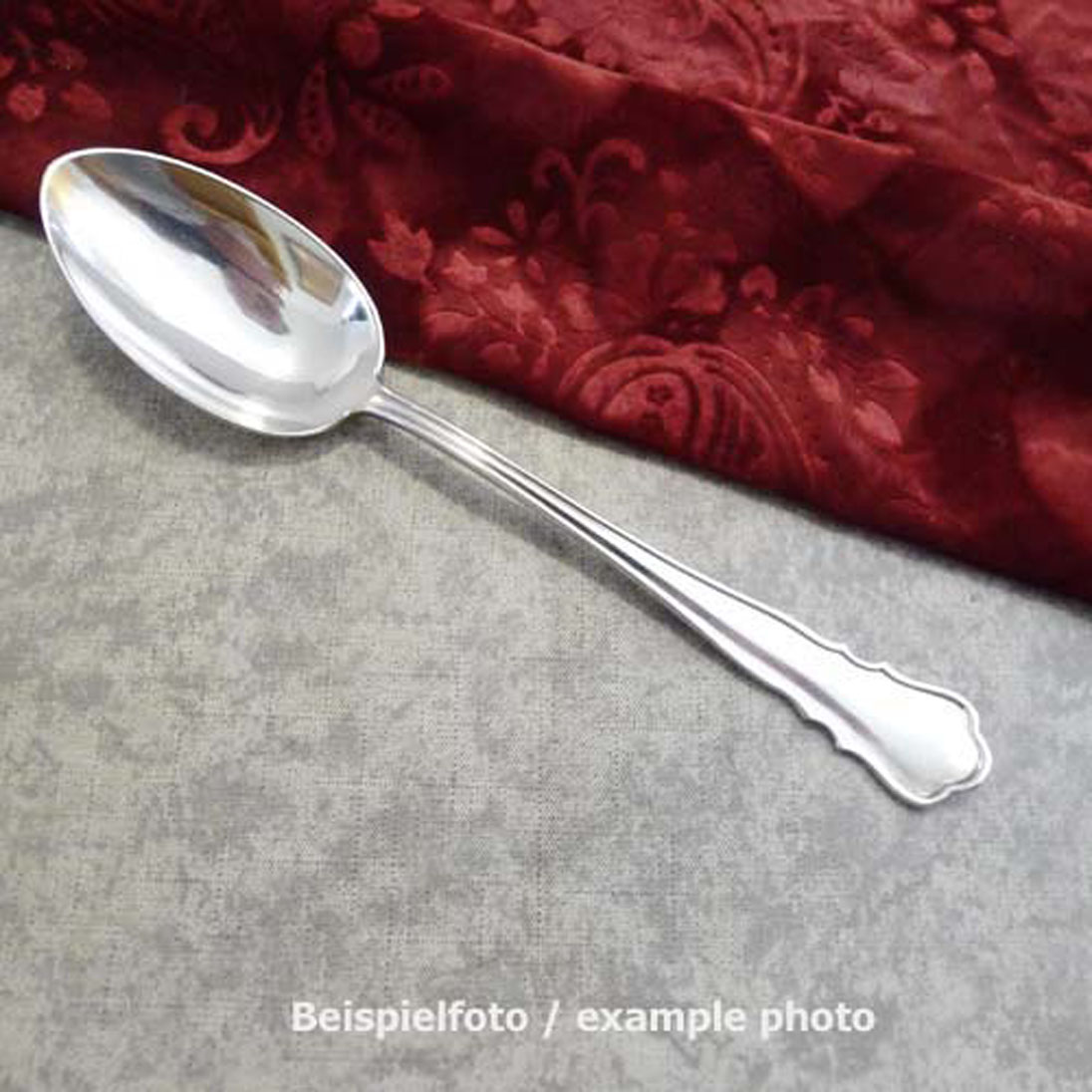Wilkens Chippendale Tafellöffel 21,5cm 90 versilbert