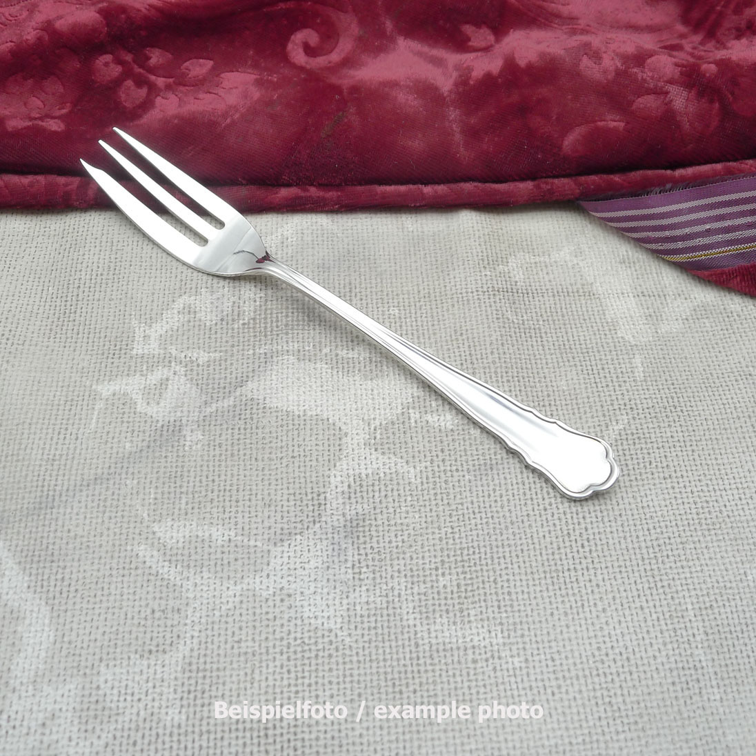 Wilkens Chippendale Kuchengabel 15,1cm 90 versilbert