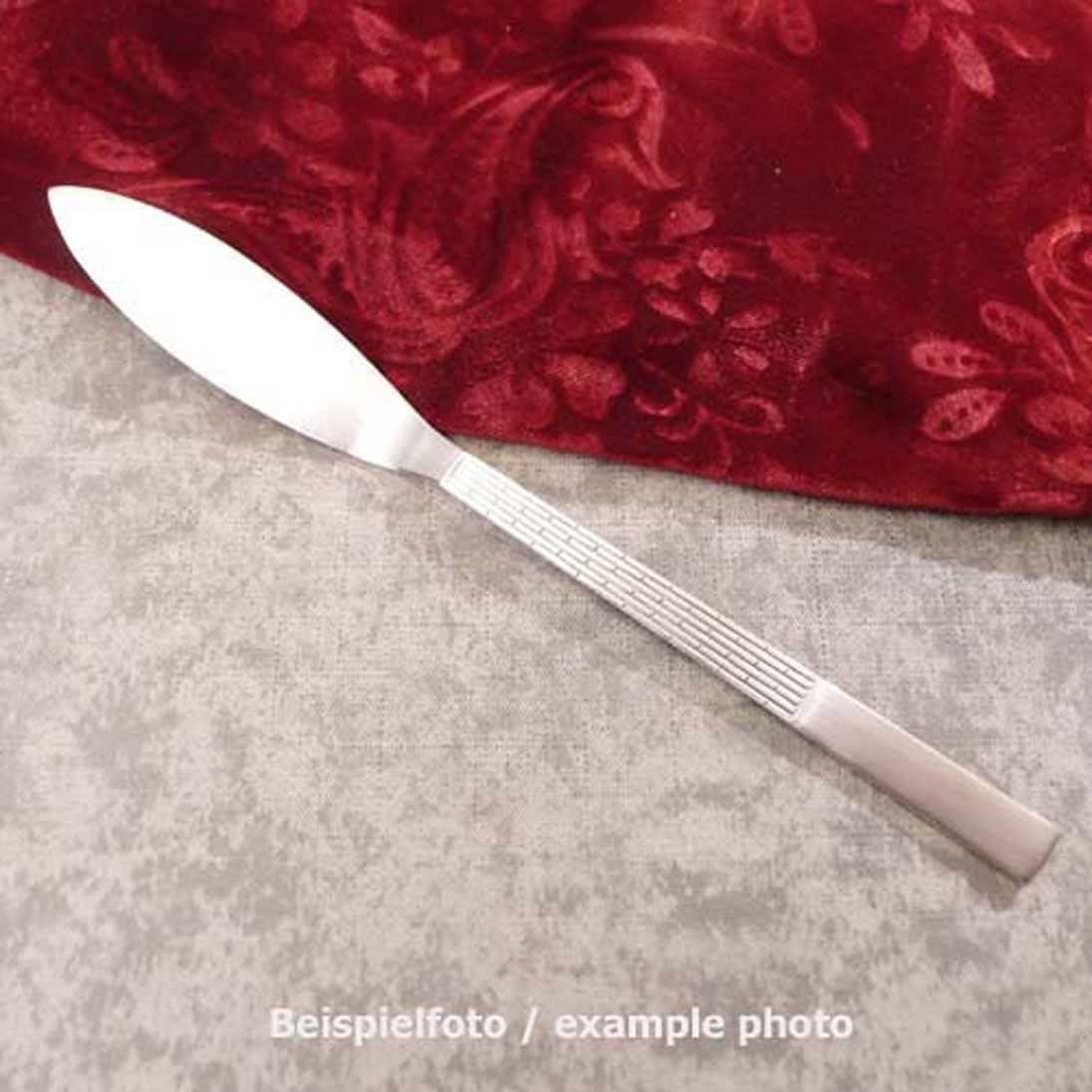 Wilkens Carree Fischmesser 20,2cm 90 versilbert