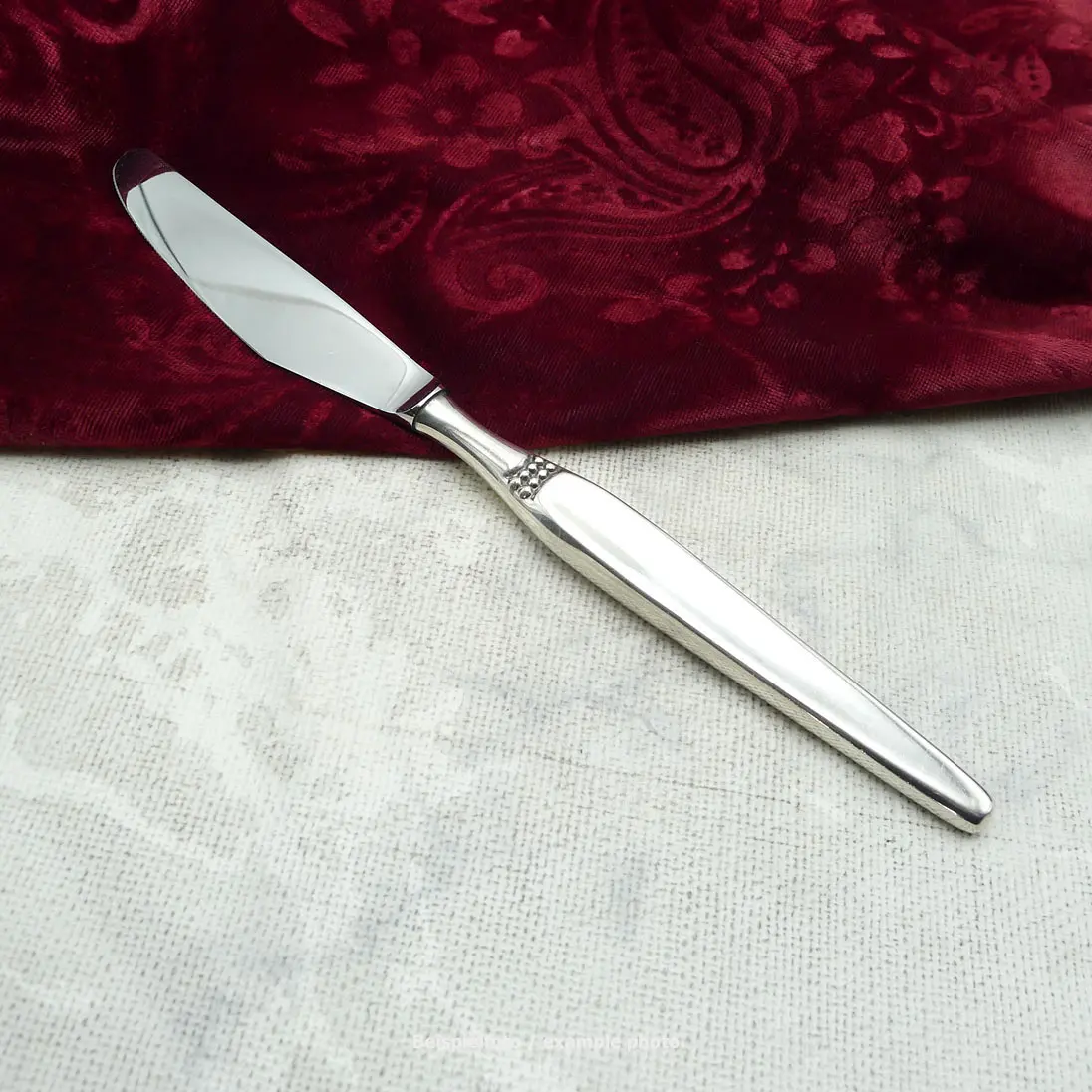 Robbe & Berking Royal Tafelmesser 21,8cm Welle 800 Silber