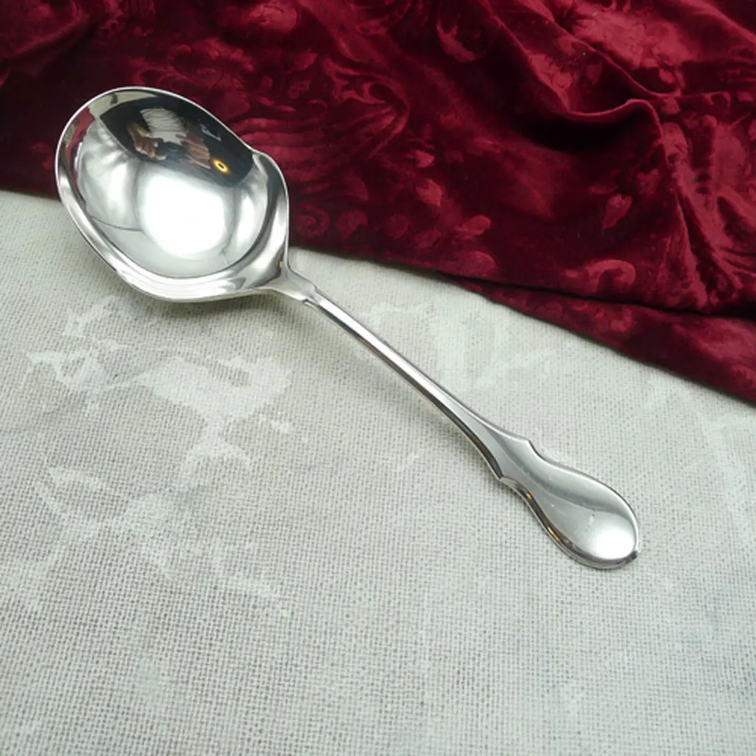 WMF Würzburger Facette Kartoffellöffel 90 versilbert