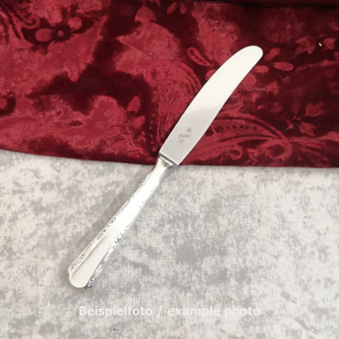 WMF 2000 Art Deco Dessertmesser 20,1cm Friodur 90 versilbert