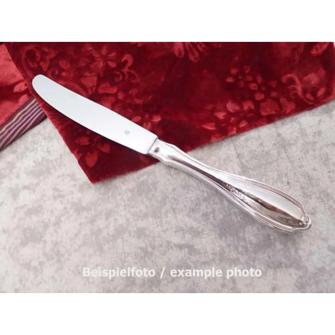 WMF Englische Rose Tafelmesser 22,5cm 90 versilbert