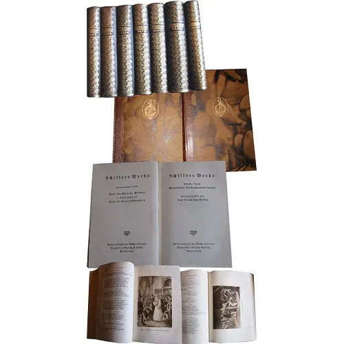 Schillers Werke in 14 Bänden 1924/1925 Schillers Werke in 14 Bänden 1924/1925