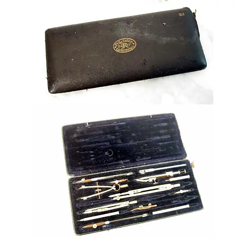 großer Zirkelkasten um 1910/1920
