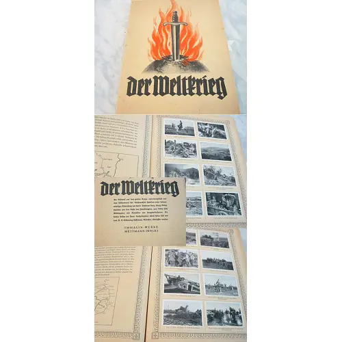 Sammelbilder Album - Der Weltkrieg - Immalin Werke