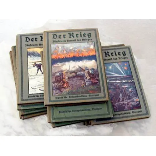 Der Krieg illustrierte Chronik des Krieges 1-13 gebunden Der Krieg illustrierte Chronik des Krieges 1-13 gebunden