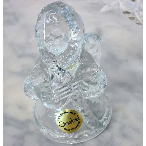 Bleikristall Weihnachtsengel von Goebel
