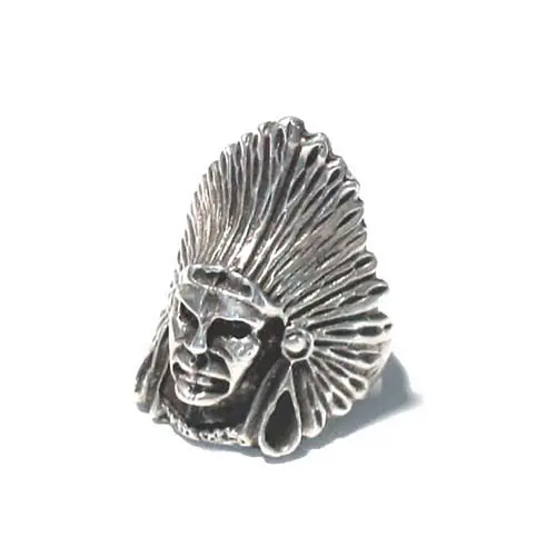 Ring 925 Silber Indianerkopf
