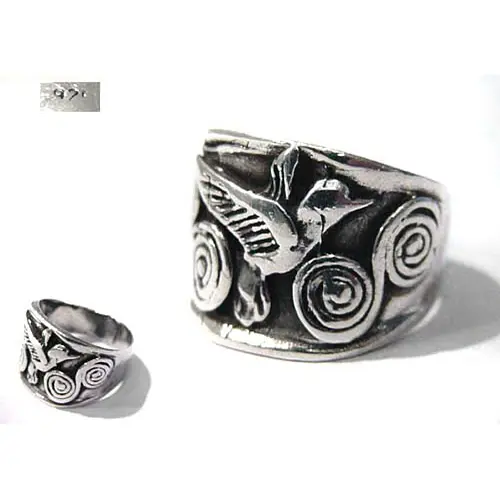 Ring mit Vogelmotiv 925 Silber Ring mit Vogelmotiv 925 Silber