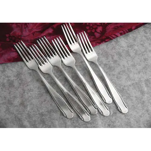 WMF 3300 6 Dessertgabeln 90 versilbert