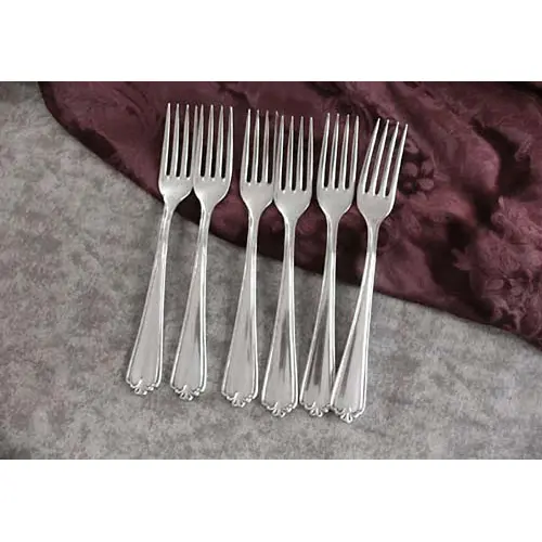 BSF Erika 6 Gabeln 19,2cm 90 versilbert BSF Erika 6 Gabeln 19,2cm 90 versilbert