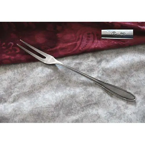 Koch & Bergfeld Fleischgabel 90 versilbert