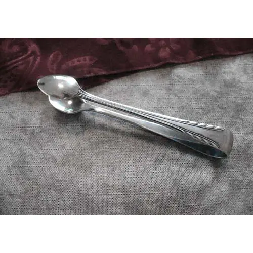 Art Deco Zuckerzange BSF 90 versilbert Art Deco Zuckerzange BSF 90 versilbert