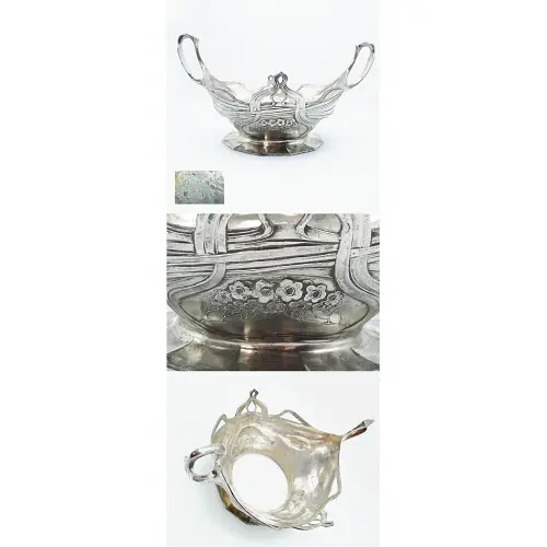 Jugendstil Jardiniere von Orivit Jugendstil Jardiniere von Orivit