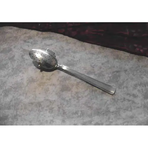Teesieblöffel Art Deco versilbert